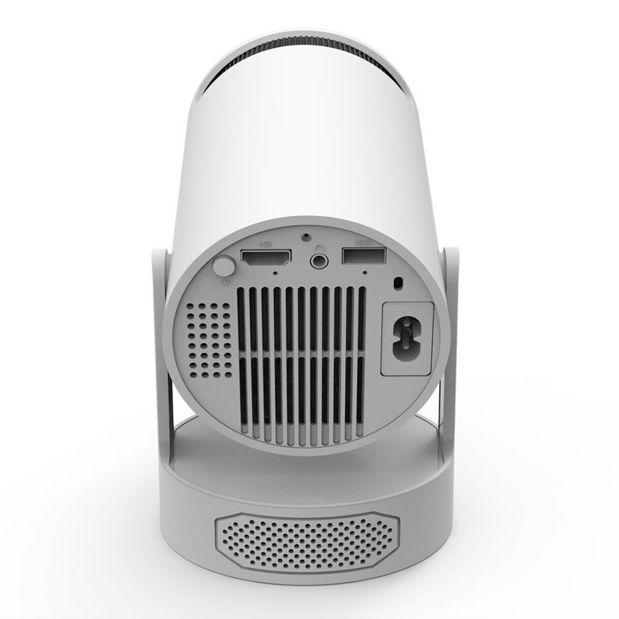 ١. جهاز عرض ذكي قصير المدى X10-HIFI، دقة 720P عالية الوضوح بمكبر صوت HIFI، محمول للمنزل والمكتب