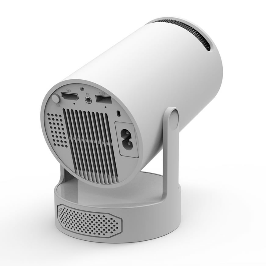 Projecteur Intelligent Ultra-Court X10-HIFI, 720P HD avec Enceinte HIFI, Portable pour Maison et Bureau