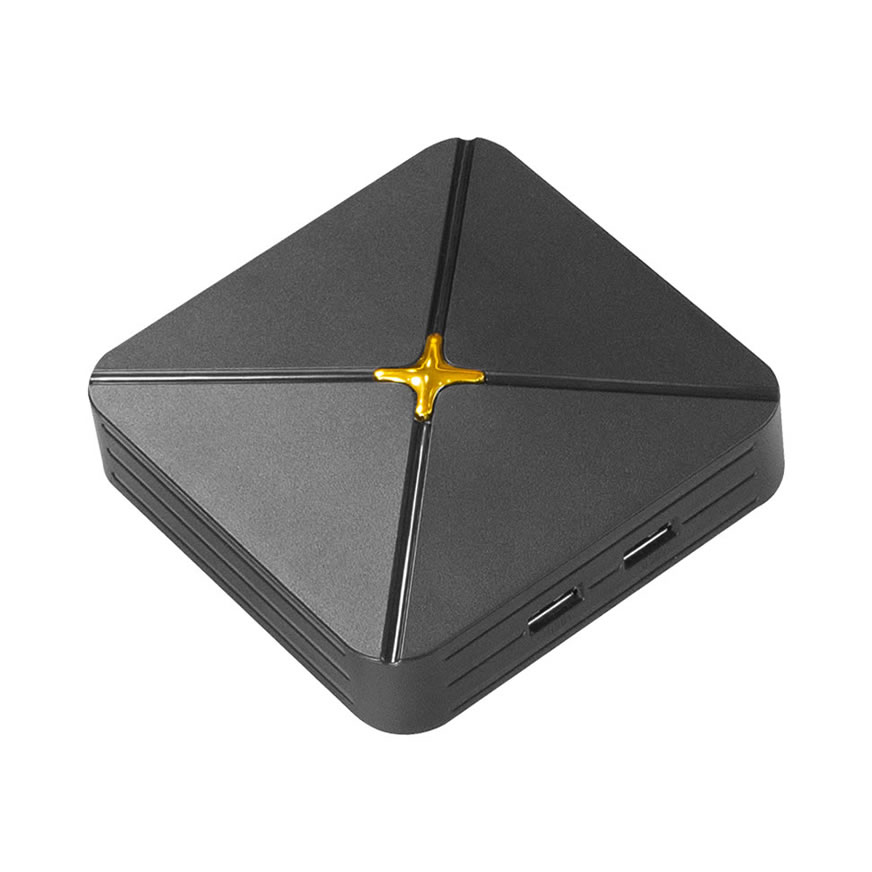 HLQ-PLUS Network TV Box, Amlogic S905X3 Quad-Core 1.8GHz, 2GB DDR4+8GB/32GB/64GB eMMC, Dual-Band WiFi & Bluetooth, 4K@60fps HDR10, Android 9.0-14 Smart Network Media Player